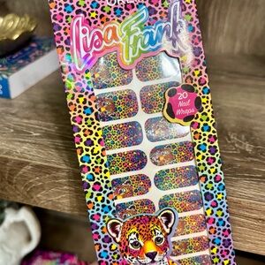 {Lisa Frank x ORLY} Hunter Colorful Leopard Nail Wraps, NIB